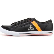 Solde Le Coq Sportif Chaussure Saint Malo Homme Noir - Chaussures Baskets Basses Homme